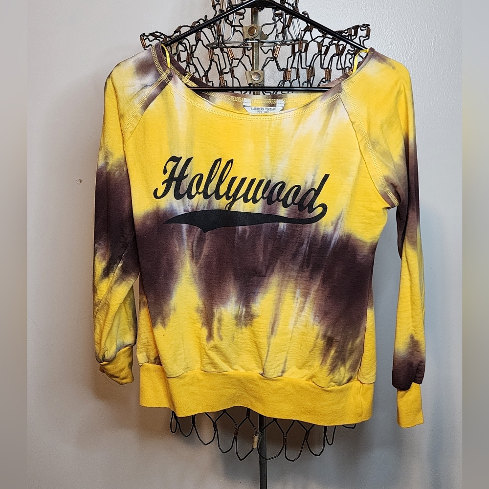 Off Shoulder Sweatshirt - Picture 3 of 7